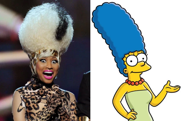 Nicki Minaj / Marge Simpson Nicki Minaj / Marge Simpson