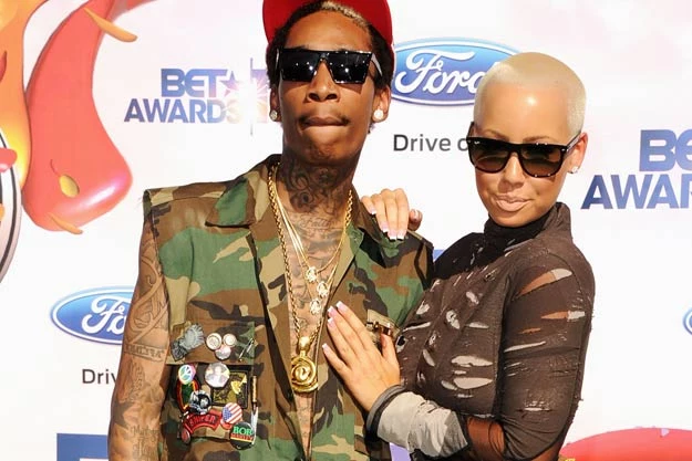 Wiz Khalifa and Amber Rose Wiz Khalifa and Amber Rose