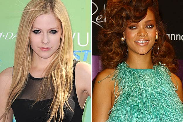 Avril Lavigne Rihanna Avril Lavigne Rihanna