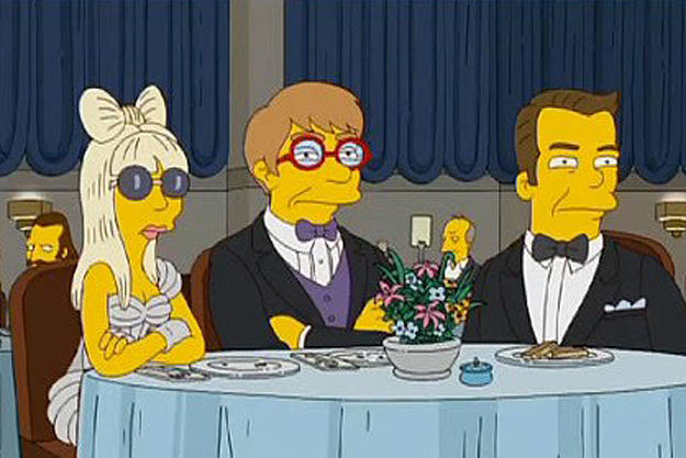The Simpsons Lady Gaga The Simpsons Lady Gaga
