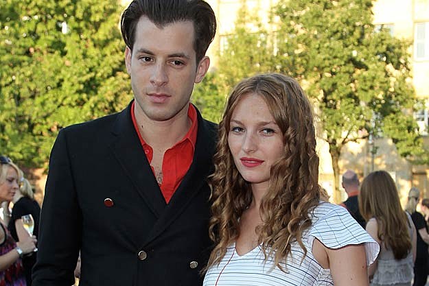 Mark Ronson and Josephine de la Baume Mark Ronson and Josephine de la Baume