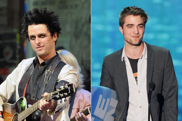 Billie Joe Armstrong and Robert Pattinson Billie Joe Armstrong and Robert Pattinson