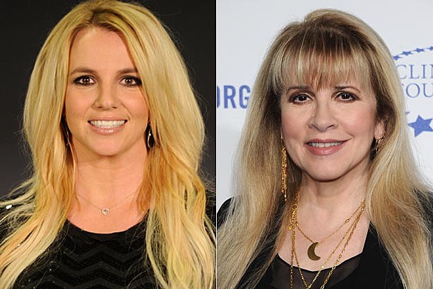 Britney Spears Stevie Nicks Britney Spears Stevie Nicks