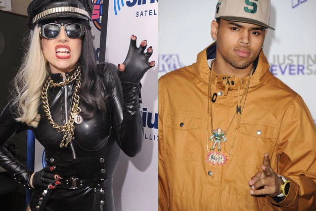 Lady Gaga Chris Brown Lady Gaga Chris Brown