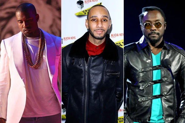 kanyeswizzwill Kanye West, Swizz Beatz, will.i.am