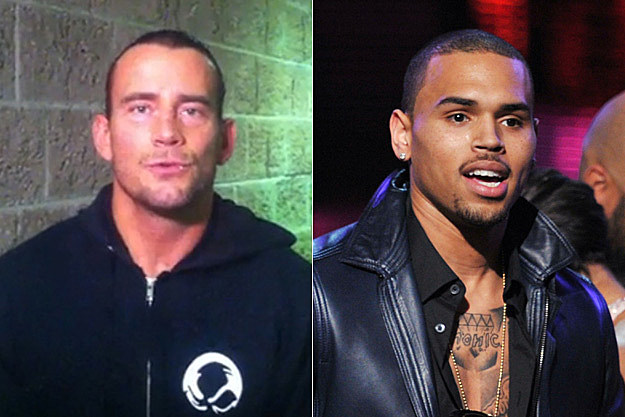 CM Punk Chris Brown CM Punk Chris Brown