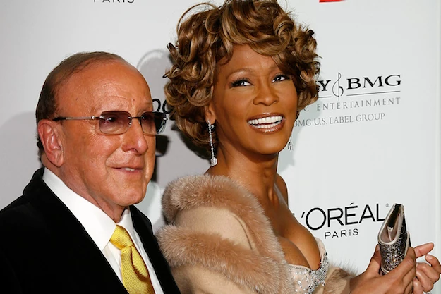 Clive Davis Whitney Houston Clive Davis Whitney Houston