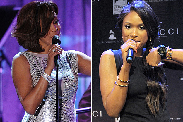 Whitney Houston Jennifer Hudson Whitney Houston Jennifer Hudson