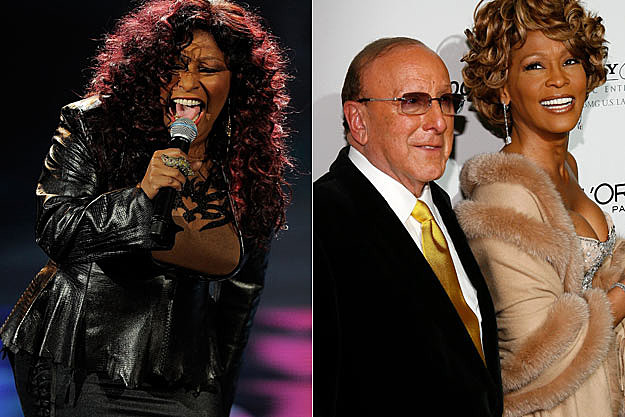Chaka Khan Clive Davis Whitney Houston Chaka Khan Clive Davis Whitney Houston