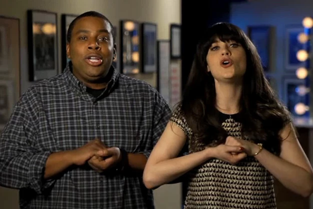 Keenan Thompson Zooey Deschanel SNL Keenan Thompson, Zooey Deschanel