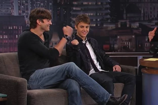 KutcherBieberFistBump KutcherBieberFistBump