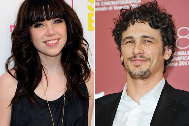 Carly Rae Jepsen James Franco Carly Rae Jepsen, James Franco