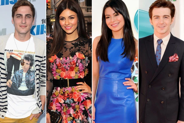 Big Time Rush's Kendall Schmidt Victoria Justice Miranda Cosgrove Drake Bell Big Time Rush's Kendall Schmidt Victoria Justice Miranda Cosgrove Drake Bell