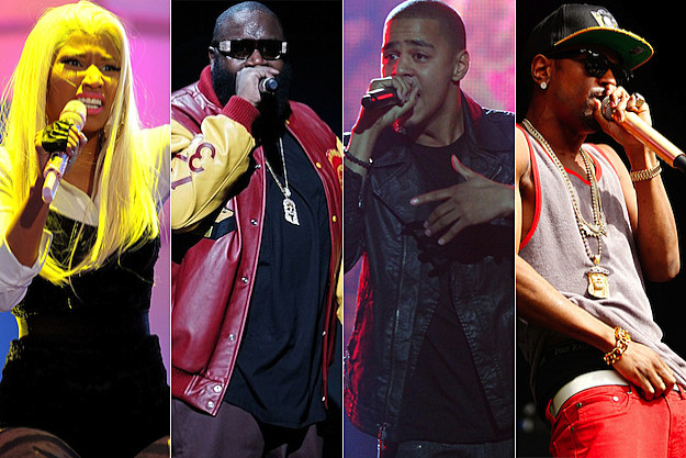 Nicki Minaj Rick Ross J. Cole Big Sean Nicki Minaj Rick Ross J. Cole Big Sean