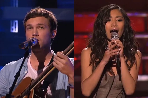 Phillip Phillips Jessica Sanchez Phillip Phillips Jessica Sanchez