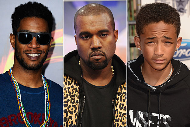 Kid-Cudi-Kanye-West-Jaden-Smith Kid Cudi Kanye West Jaden Smith