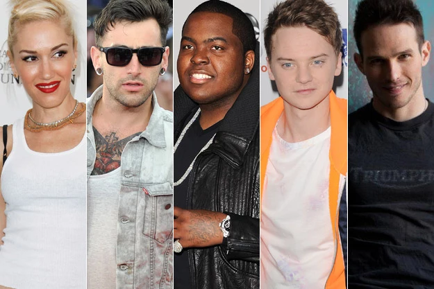 Gwen Stefani Hedley Sean Kingston Conor Maynard Chris Wallace Gwen Stefani Hedley Sean Kingston Conor Maynard Chris Wallace