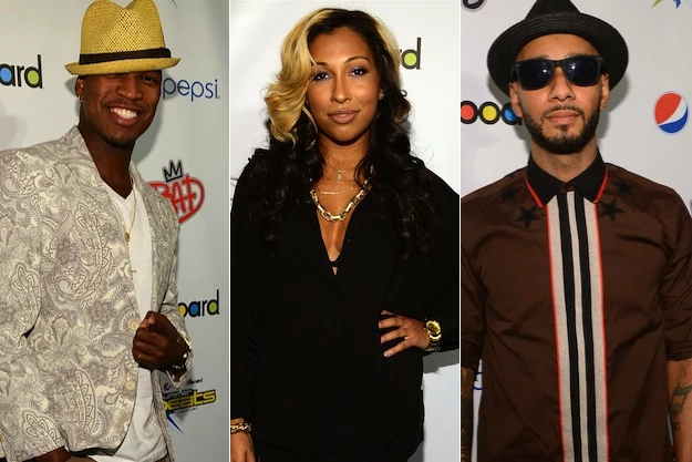 Ne-Yo Melanie Fiona Swizz Beatz Ne-Yo Melanie Fiona Swizz Beatz