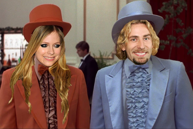 Avril Lavigne Chad Kroeger Dumb and Dumber Avril Lavigne Chad Kroeger Dumb and Dumber