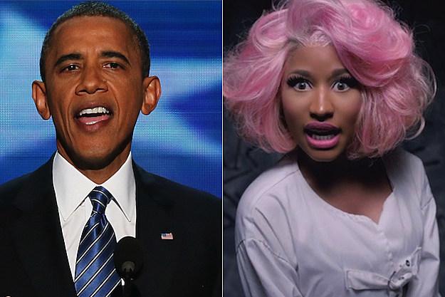 President Obama Nicki Minaj President Obama Nicki Minaj
