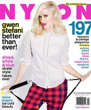 Gwen Stefani Nylon Cover Gwen Stefani Nylon Cover