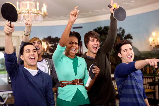 First Lady Michelle Obama Big Time Rush First Lady Michelle Obama Big Time Rush