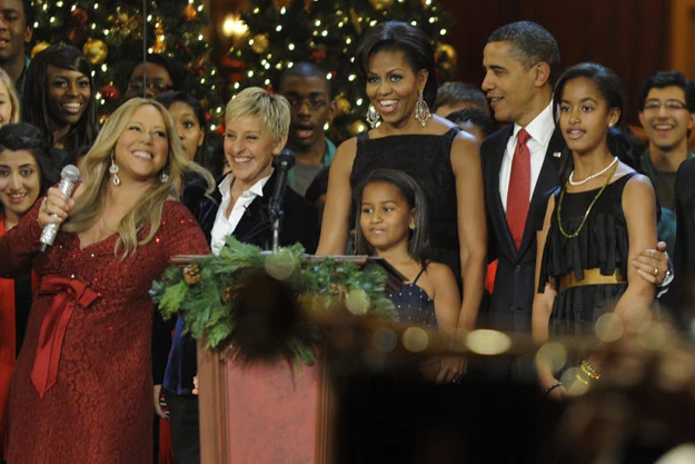 Mariah Carey Ellen Degeneres Obama Family Mariah Carey Ellen Degeneres Obama Family