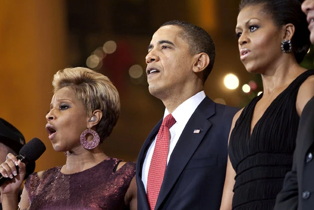 Mary J. Blige President Barack Obama First Lady Michelle Obama Mary J. Blige President Barack Obama First Lady Michelle Obama