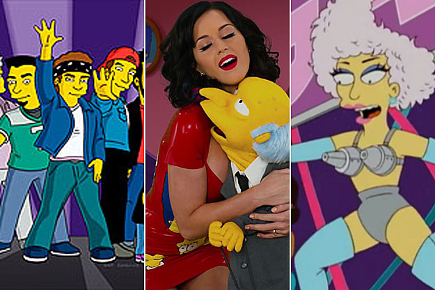 N Sync Katy Perry Lady Gaga The Simpsons N Sync Katy Perry Lady Gaga The Simpsons