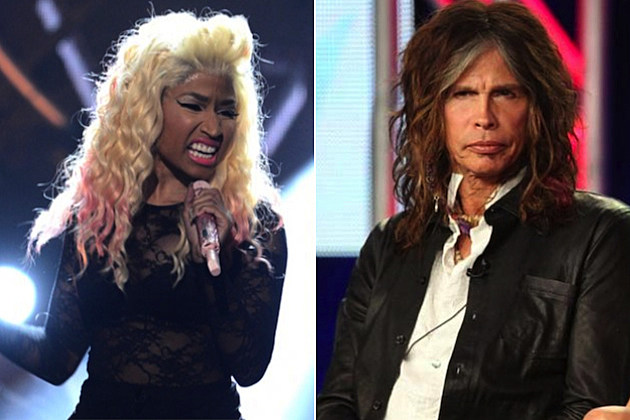 Nicki Minaj Steven Tyler Nicki Minaj Steven Tyler
