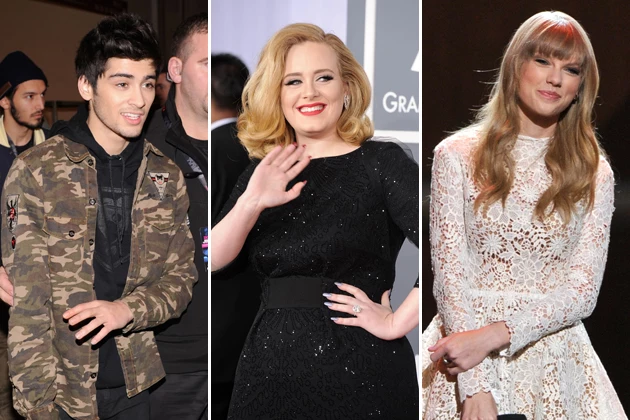 One Direction Zayn Malik Adele Taylor Swift One Direction Zayn Malik Adele Taylor Swift