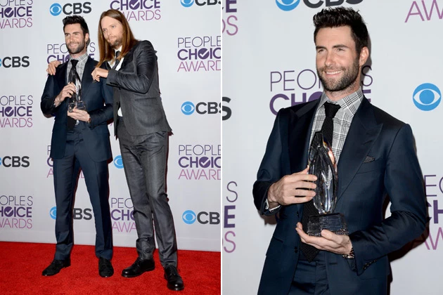 Maroon 5 Adam Levine 2013 Peoples Choice Awards Maroon 5 Adam Levine 2013 Peoples Choice Awards