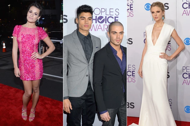 Lea Michele Siva Kaneswaran Taylor Swift 2013 Peoples Choice Awards Lea Michele Siva Kaneswaran Taylor Swift 2013 Peoples Choice Awards