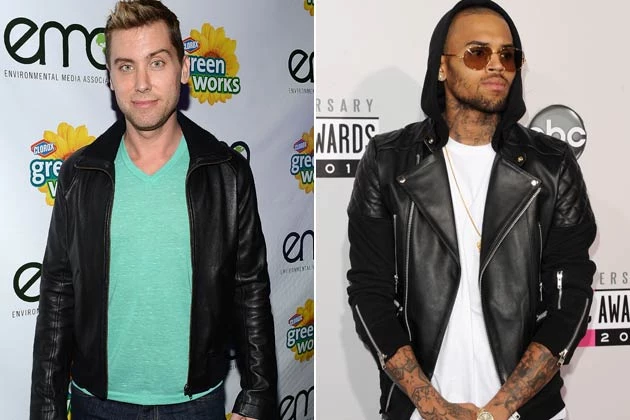 Lance Bass Chris Brown Lance Bass Chris Brown