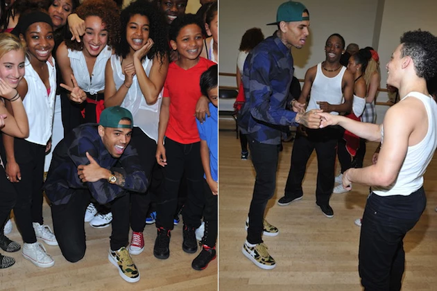 Chris Brown Debbie Allen Dance Academy Chris Brown Debbie Allen Dance Academy