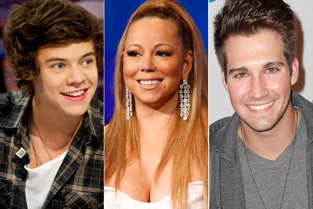 Harry Styles Mariah Carey James Maslow Harry Styles Mariah Carey James Maslow