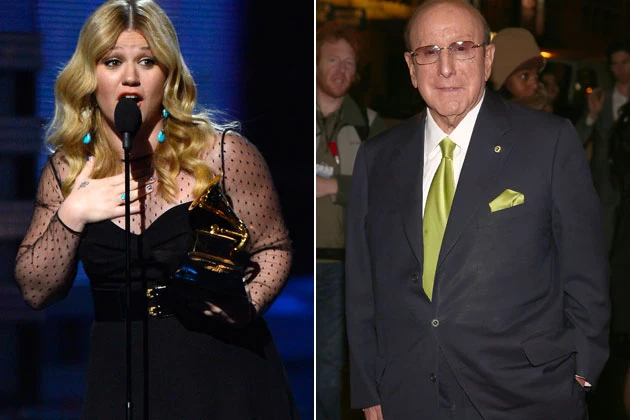 Kelly Clarkson Clive Davis Kelly Clarkson Clive Davis