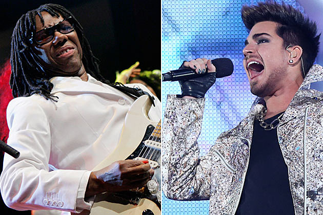 Nile Rodgers and Adam Lambert Nile Rodgers and Adam Lambert