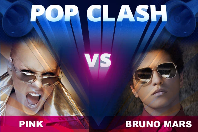 Pink Bruno Mars Pop Clash Pink Bruno Mars Pop Clash