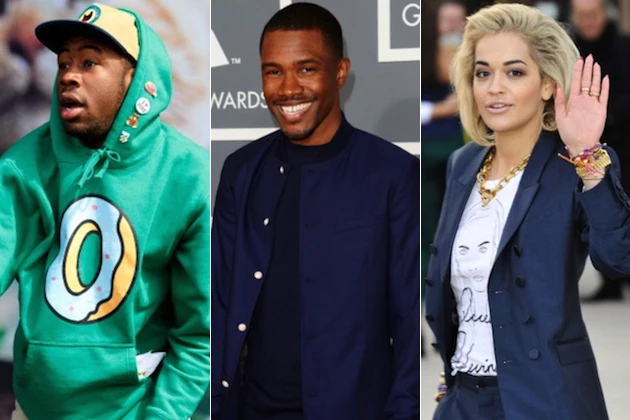 Tyler the Creator Frank Ocean Rita Ora Tyler the Creator Frank Ocean Rita Ora