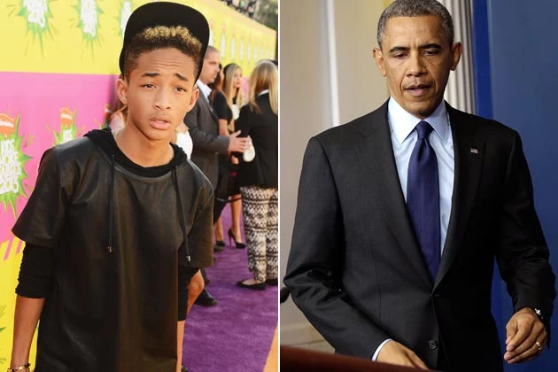 Jaden Smith Obama Jaden Smith Obama