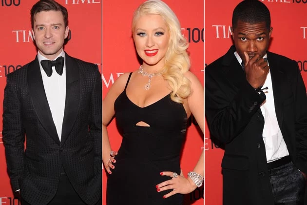 Time 100 Gala Christina Aguilera Justin Timberlake Frank Ocean Time 100 Gala Christina Aguilera Justin Timberlake Frank Ocean