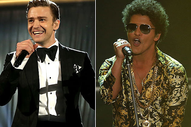 Justin Timberlake Bruno Mars Justin Timberlake Bruno Mars