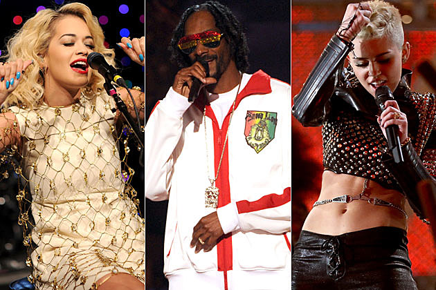 Rita Ora Snoop Dogg Miley Cyrus Rita Ora Snoop Dogg Miley Cyrus