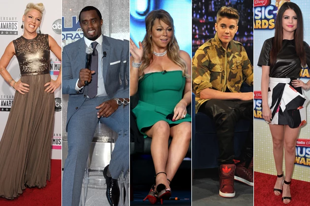 Pink Diddy Mariah Carey Justin Bieber Selena Gomez American-Idol-Dream-Team Pink Diddy Mariah Carey Justin Bieber Selena Gomez American-Idol-Dream-Team