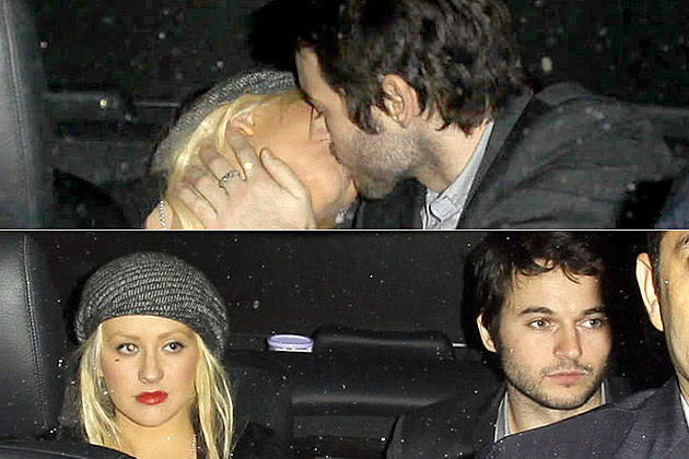 Christina Aguilera Matt Rutler Kissing