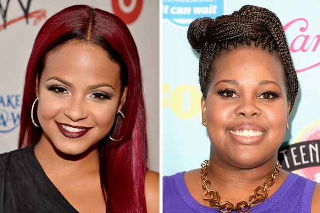 Christina Milian, Amber Riley Christina Milian, Amber Riley