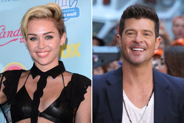 Miley Cyrus, Robin Thicke Miley Cyrus, Robin Thicke