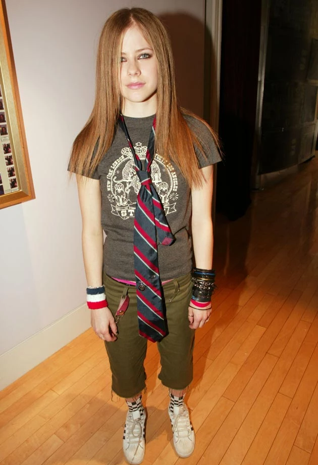 See Avril Lavigne's Style Evolution Through the Years