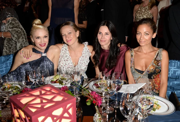 Gwen Stefani, Jennifer Meyer, Courteney Cox, Nicole Richie Gwen Stefani, Jennifer Meyer, Courteney Cox, Nicole Richie